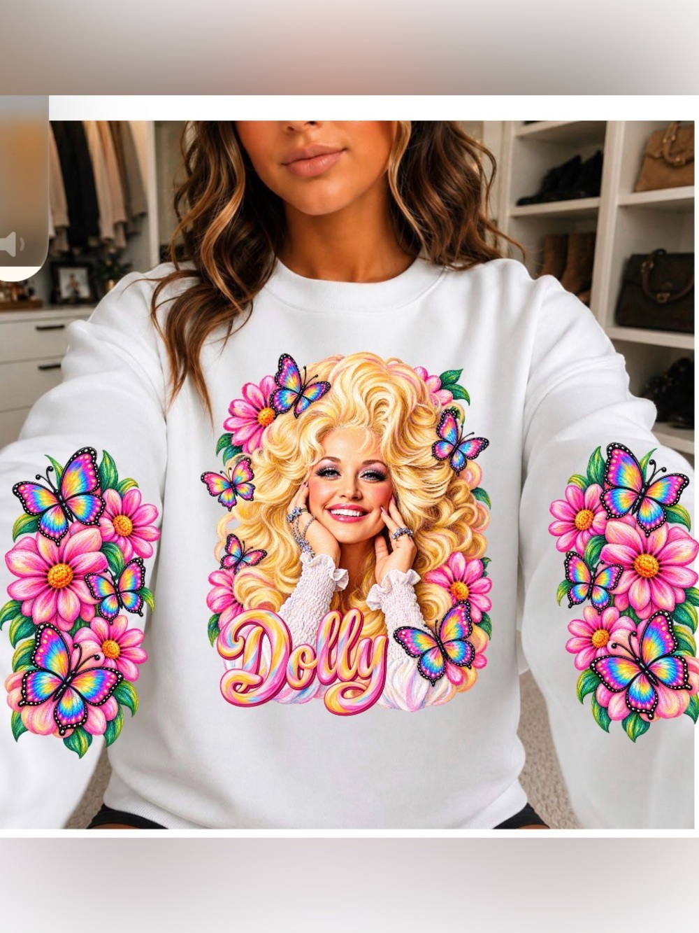 Brand new unisex crewneck sweatshirt dolly